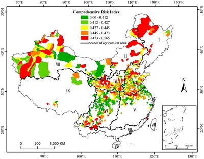 Risk Analysis of Wheat Yield Losses at the County Level in Mainland China